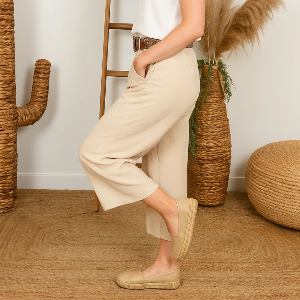 L781- Coupe Flare (Tu) - beige - taille-unique