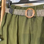 Pantalon court Coupe Flare (Tu) - kaki - taille-unique
