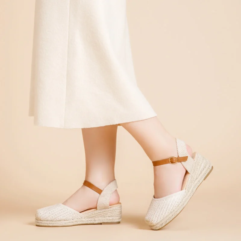 Compensées Lady Glory (T36-T41) - beige - 41