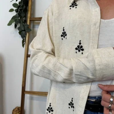 K259- Blouse « Version Féminin » (T36-T40) - beige - 40