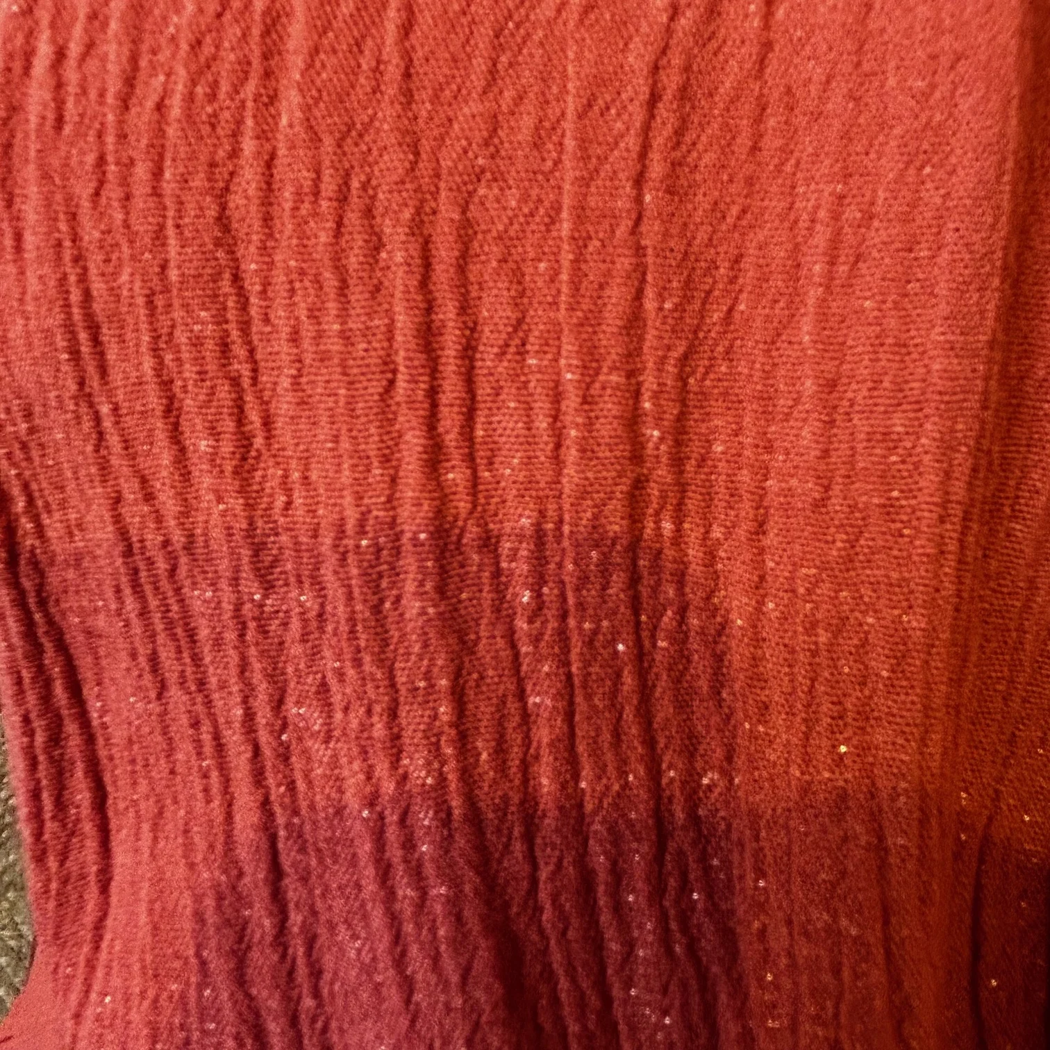 Z345- Robe C’Mélodie (Gt) 🇮🇹 - rouille - taille-unique-grande-taille