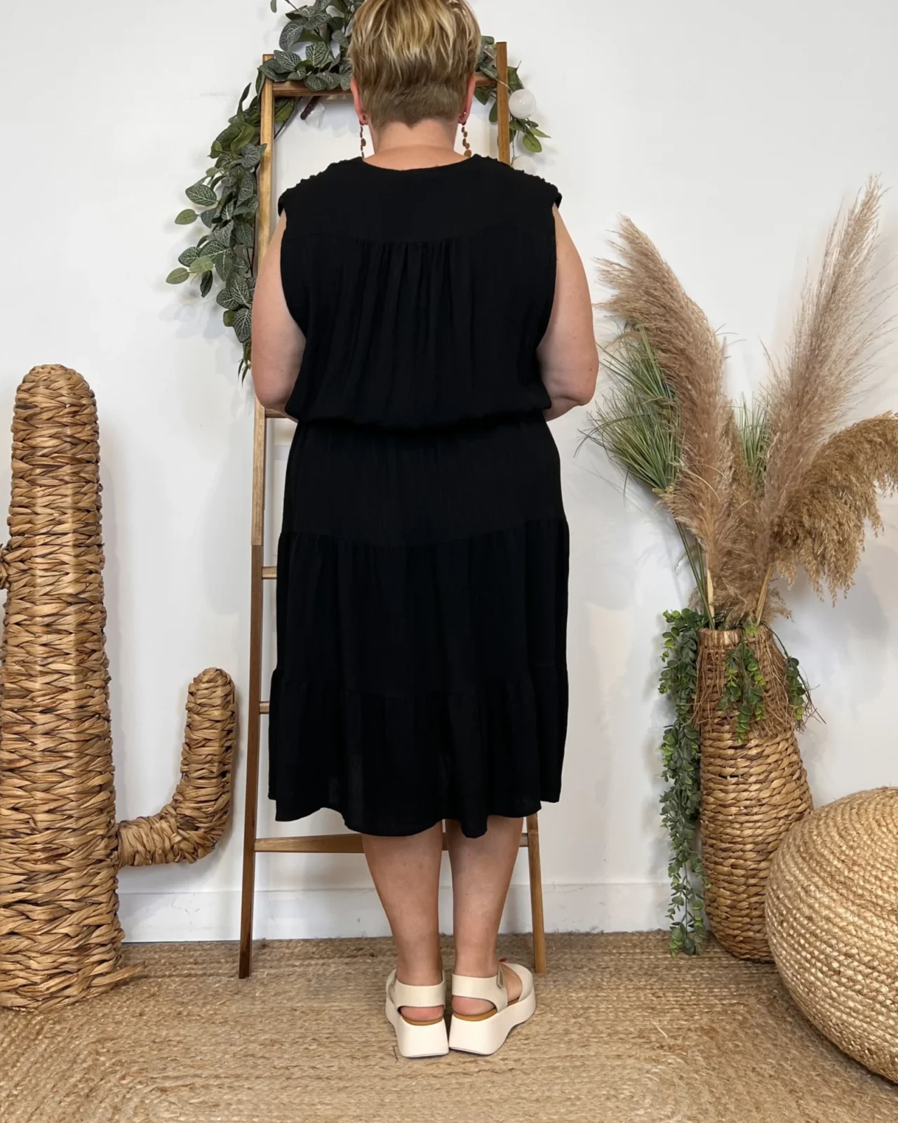 Z345- Robe C’Mélodie (Gt) 🇮🇹 - noir - taille-unique-grande-taille