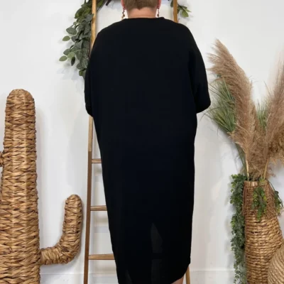 Z140- Robe Loose (Gt) 🇮🇹 - noir - taille-unique-grande-taille