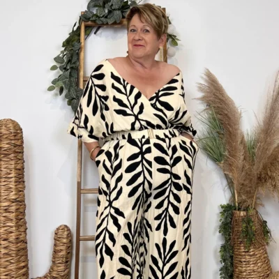 K169 - Combinaison Maëlle (T40-T48) - ecru - 48