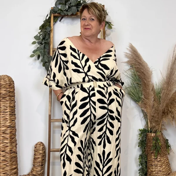 K169 - Combinaison Maëlle (T40-T48) - ecru - 48