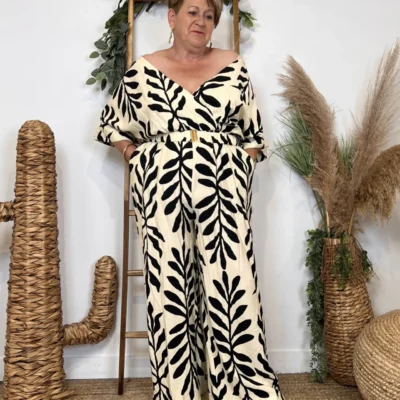 K169 - Combinaison Maëlle (T40-T48) - ecru - 48