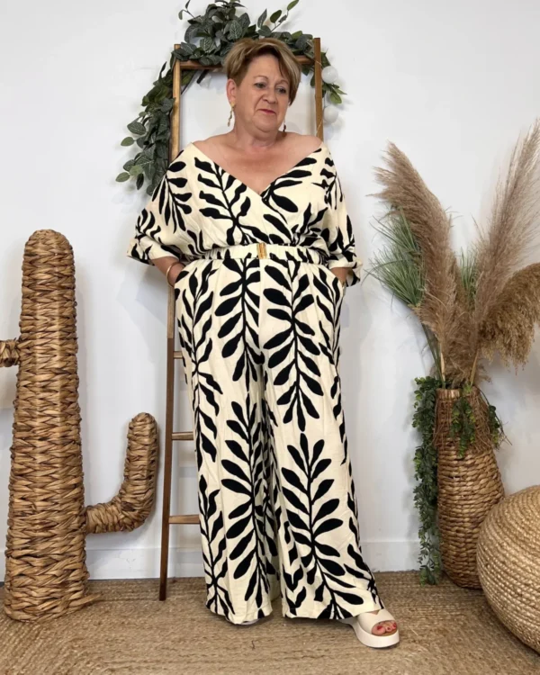 K169 - Combinaison Maëlle (T40-T48) - ecru - 48