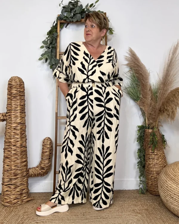 K169 - Combinaison Maëlle (T40-T48) - ecru - 48