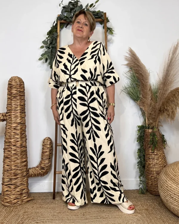 K169 - Combinaison Maëlle (T40-T48) - ecru - 48