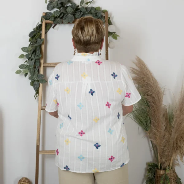 K254- Chemise By One (T40-T48) 🌸 - blanc - 48