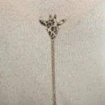T-Shirt « Girafe» (TU) - beige - taille-unique