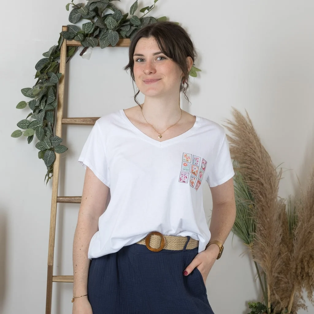 K176- T-Shirt "Timbres" (Tu) 🇮🇹