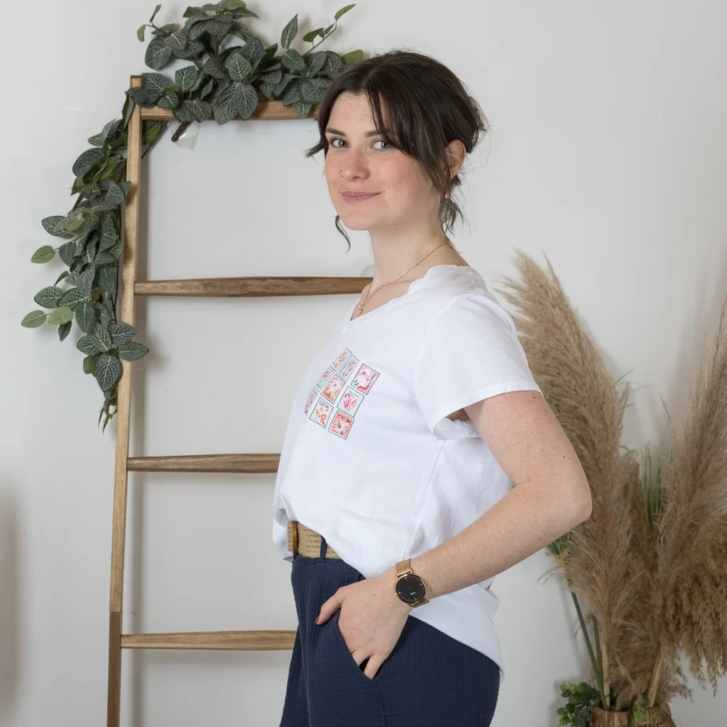 K176- T-Shirt "Timbres" (Tu) 🇮🇹