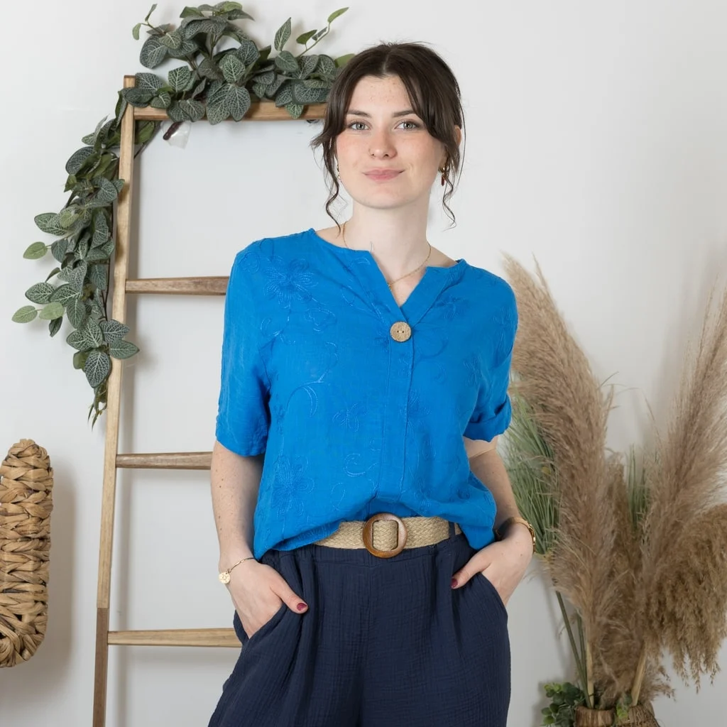 K184- Tunique brodée (Tu) 🇮🇹