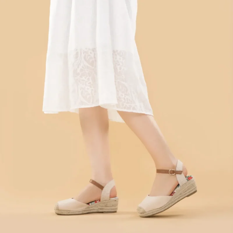 Compensées Lady Glory (T36-T41) - beige - 41