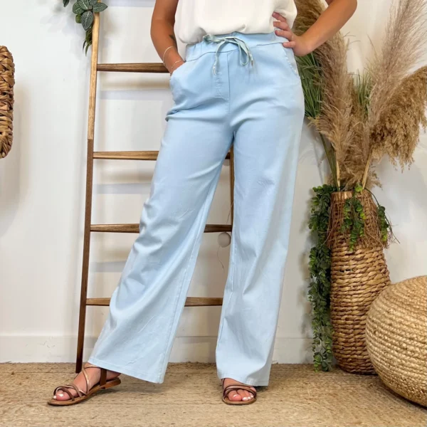 L742- Jogg Flare (Tu) - bleu-ciel - taille-unique