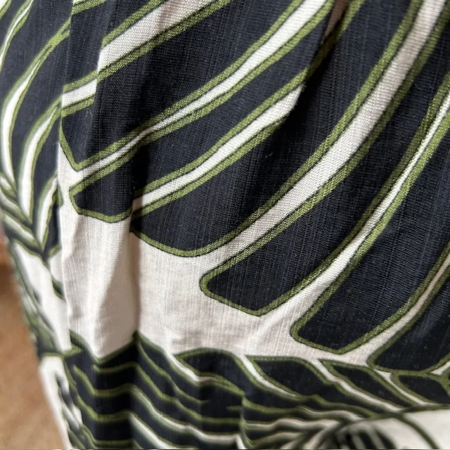 L762- pantalon “Z-one” fougères" (T40-T48) - noir - 48