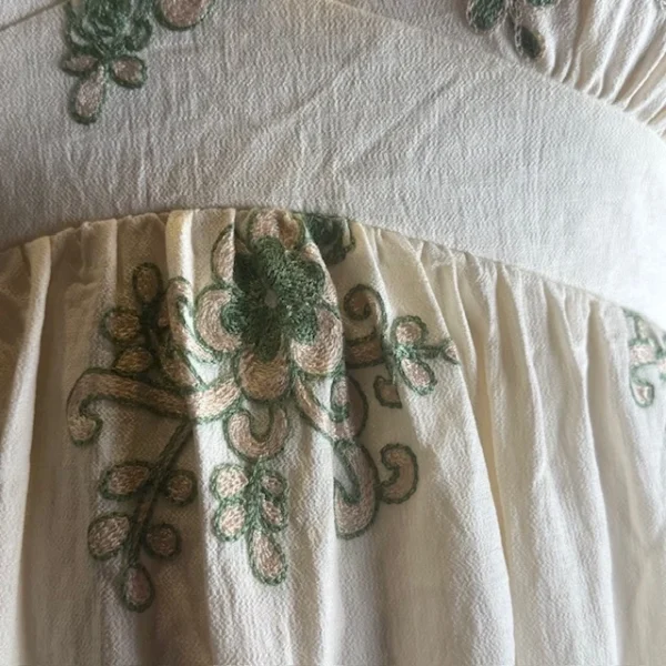 K152- Robe Bohême "By One" (T40-T48) - beige - 48