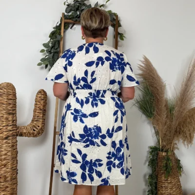 K145- Robe Maëlle (T40-T48) - blanc - 48