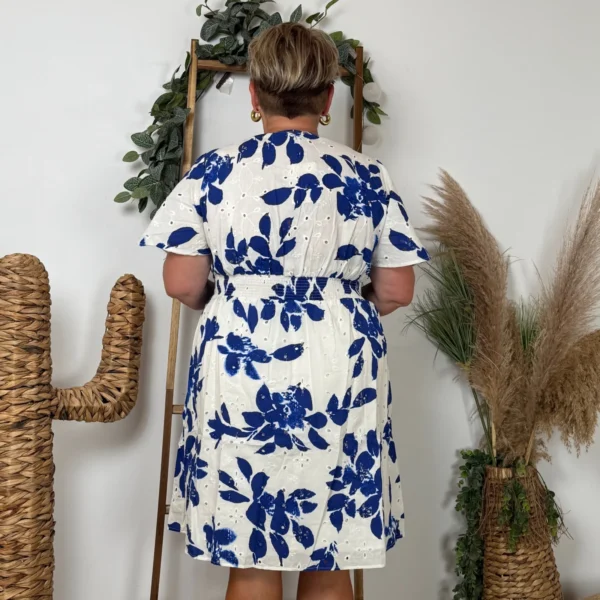 K145- Robe Maëlle (T40-T48) - blanc - 48