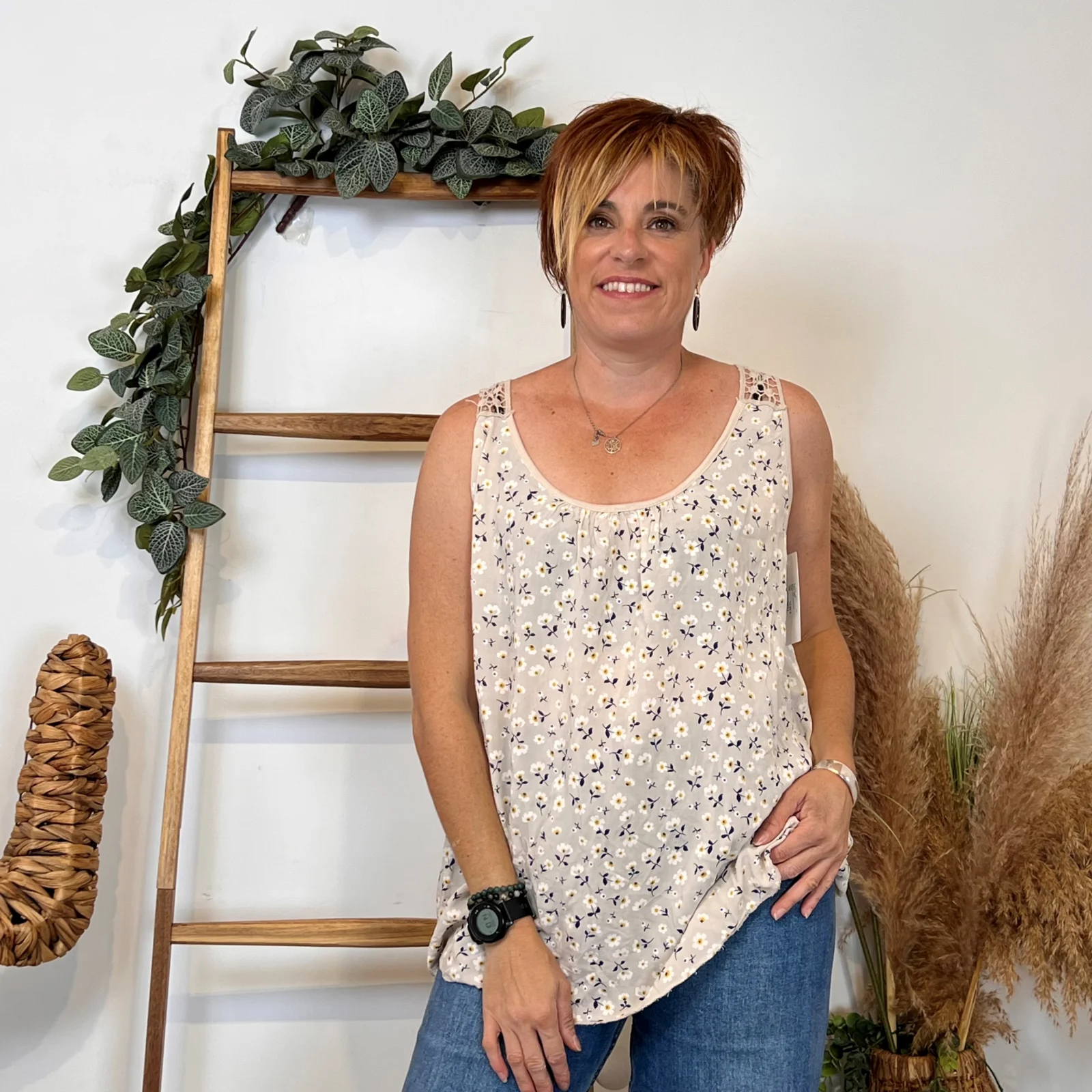 Débardeur Liberty (TU) - beige - taille-unique