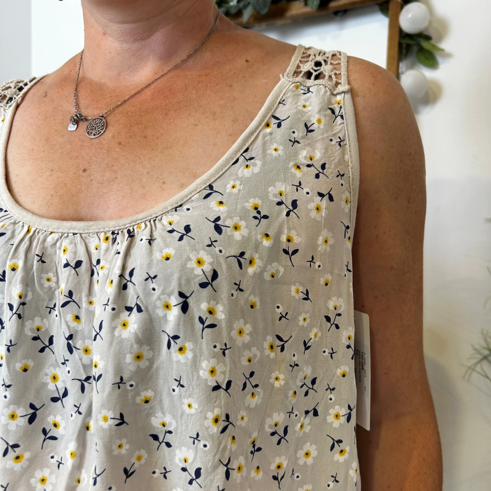 Débardeur Liberty (TU) - beige - taille-unique