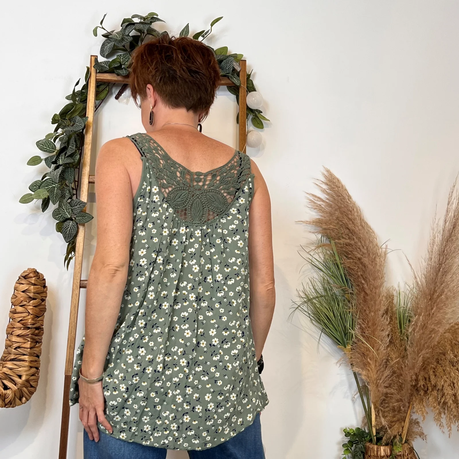 Débardeur Liberty (TU) - kaki - taille-unique