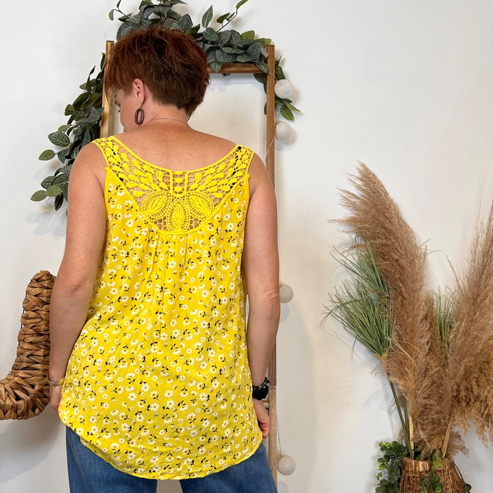 Débardeur Liberty (TU) - jaune - taille-unique