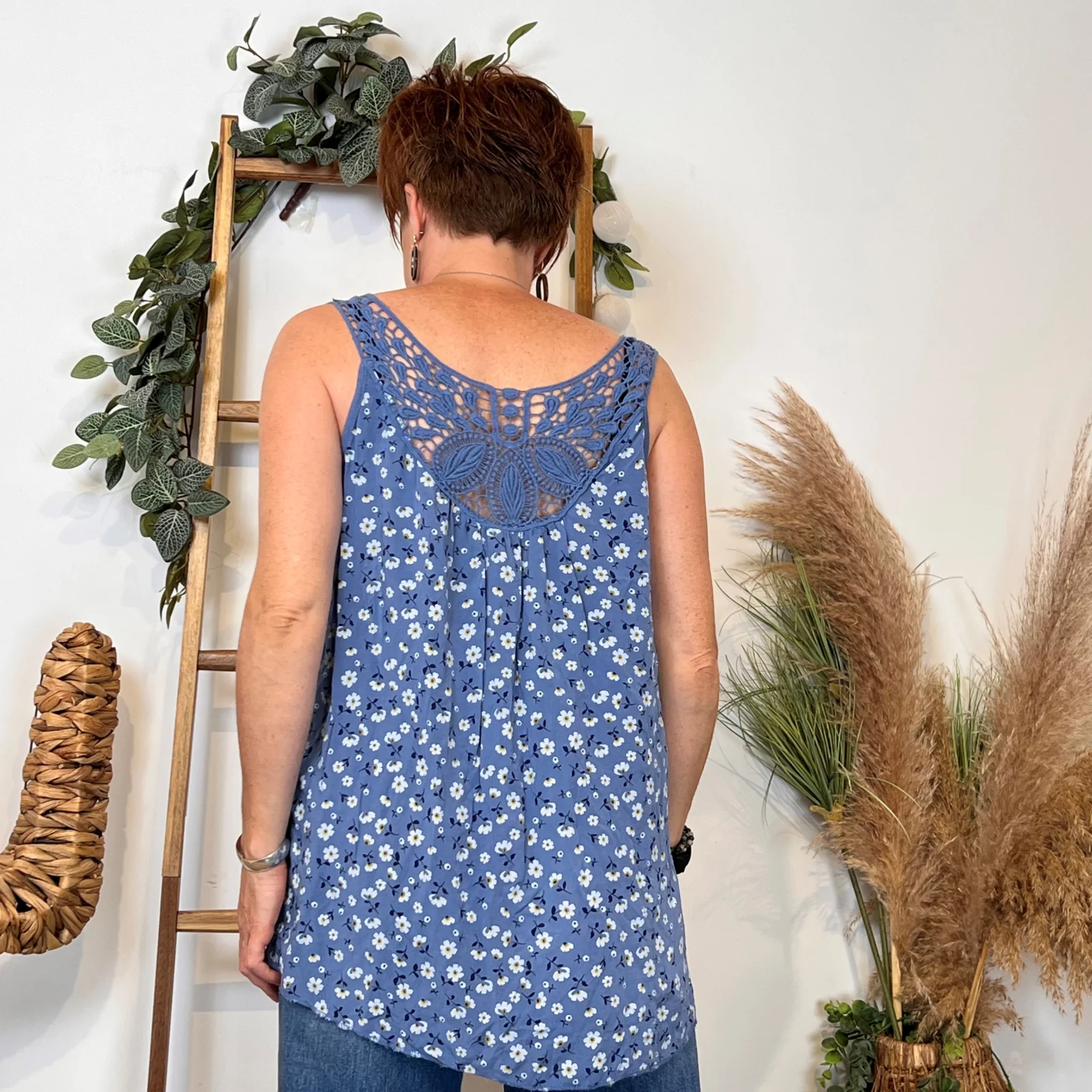 Débardeur Liberty (TU) - bleu-indigo - taille-unique