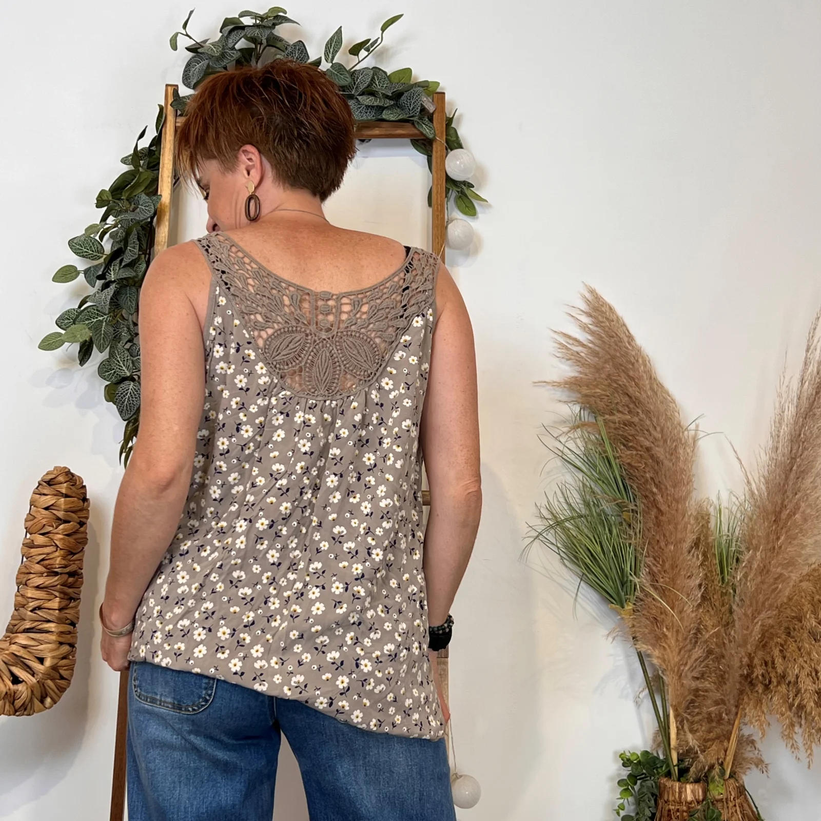 Débardeur Liberty (TU) - taupe - taille-unique