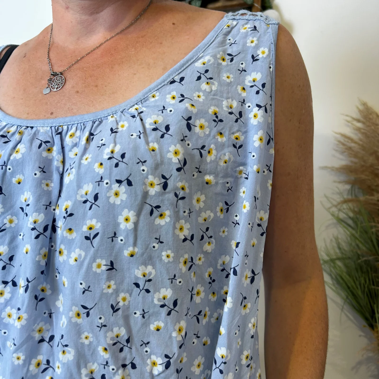 Débardeur Liberty (TU) - bleu-ciel - taille-unique