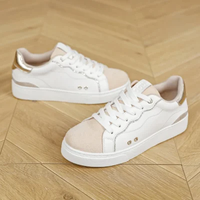 R408- Basket Moow "Grandes Pointures" (T40-T43) - dore - 43