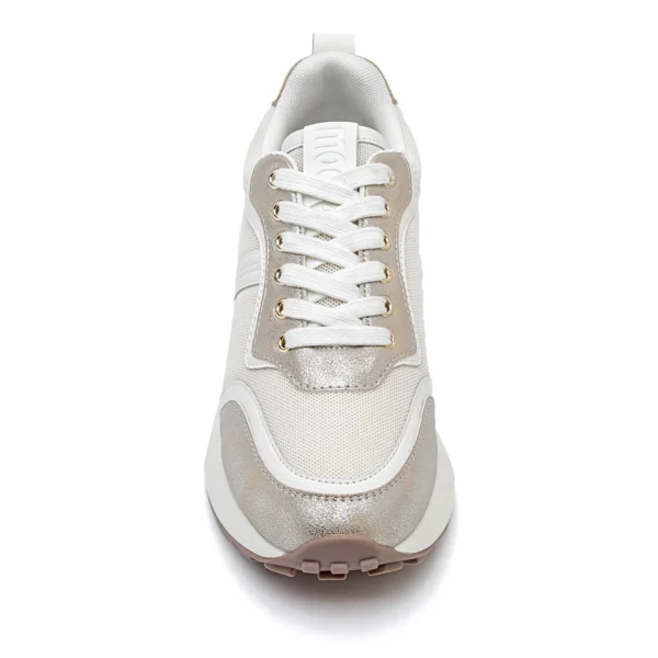 R413- Sneakers crantées (T40-T43) - dore - 43