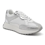Sneakers crantées à plateforme (T40-T43) - argente - 43