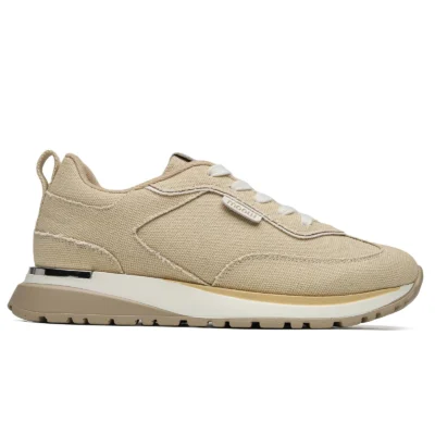 R401- Sneakers crantées Moow ( T36-T41) - beige - 41