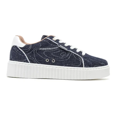 R399- Basket Moow Creepers (T36-T41) - denim - 41