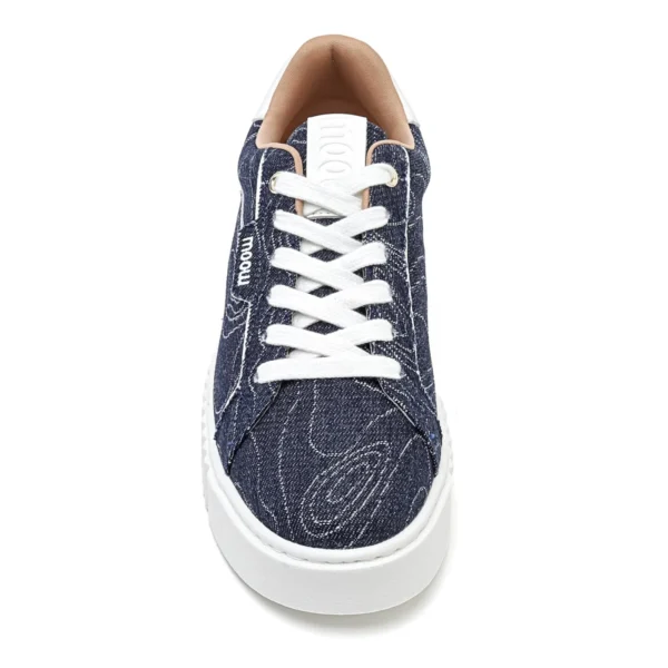 R399- Basket Moow Creepers (T36-T41) - denim - 41