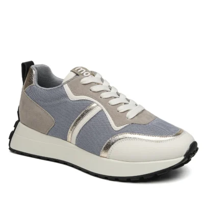 R405- Sneakers Moow crantées (T36-T41) - gris - 41