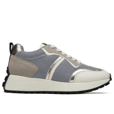R405- Sneakers Moow crantées (T36-T41) - gris - 41