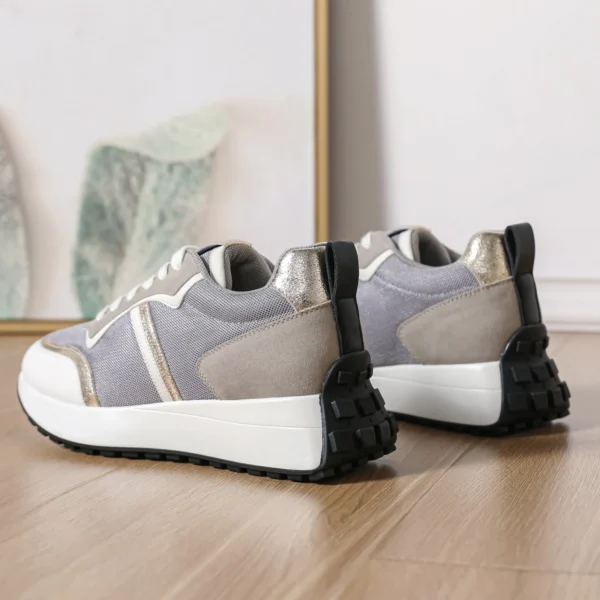 R405- Sneakers Moow crantées (T36-T41) - gris - 41