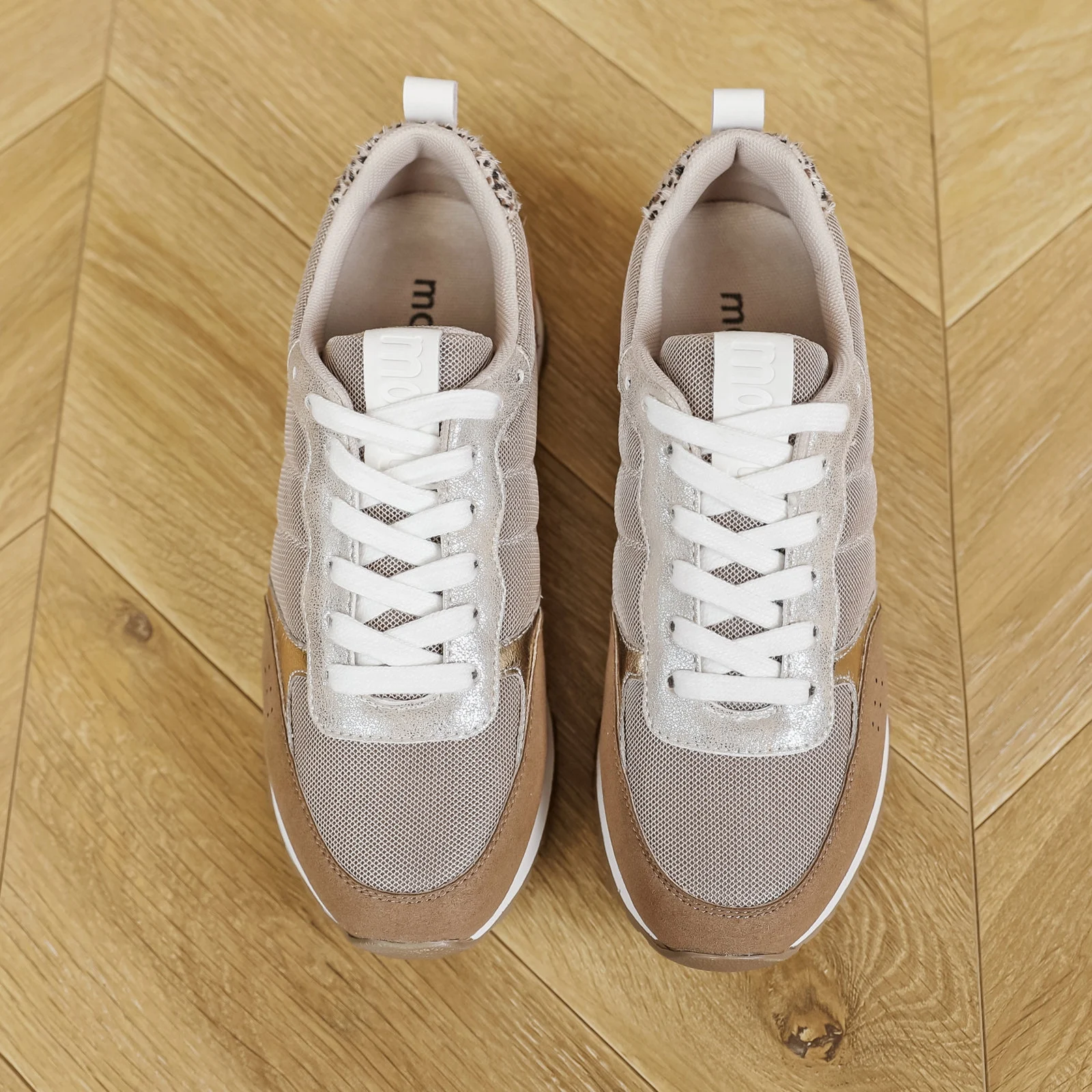 R402- Sneakers Moow (T40-T43) - camel - 43