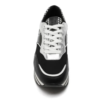 R411- Basket Moow "Plateforme" (T36-T41) - noir - 41