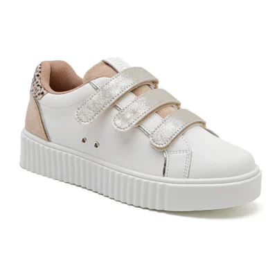 R410- Tennis Scratch "Irisé" (T36-T41) - blanc - 41