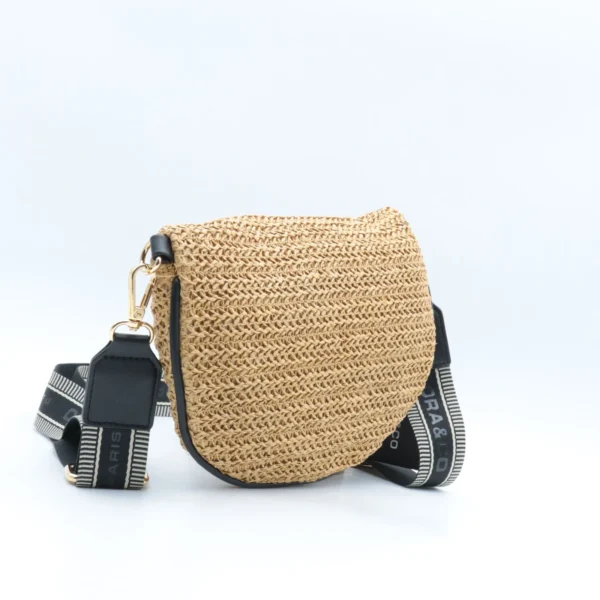 P437- Banane Paille Flora&Co - taupe - taille-unique