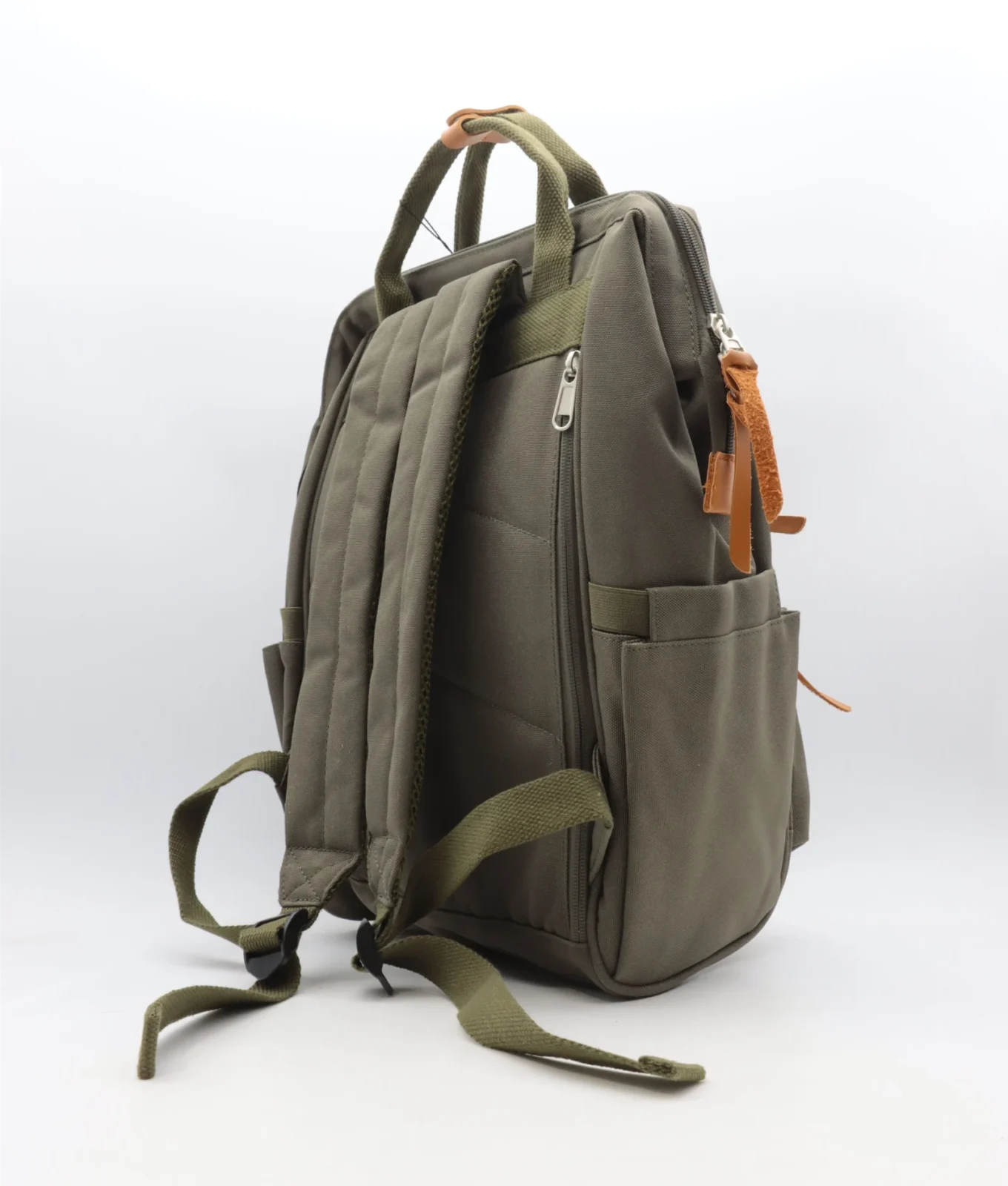 P400- Sac à dos Medium Flora&Co - kaki - taille-unique