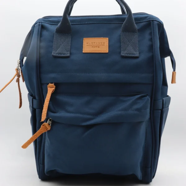 P400- Sac à dos Medium Flora&Co - marine - taille-unique