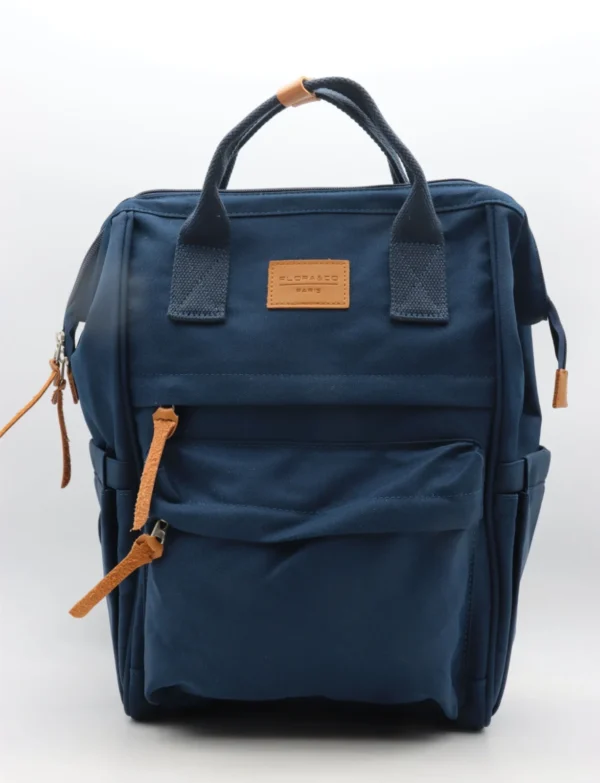 P400- Sac à dos Medium Flora&Co - marine - taille-unique
