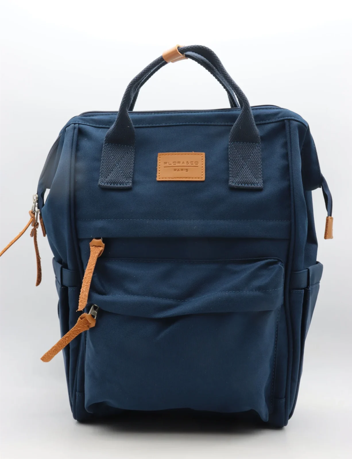 P400- Sac à dos Medium Flora&Co - marine - taille-unique