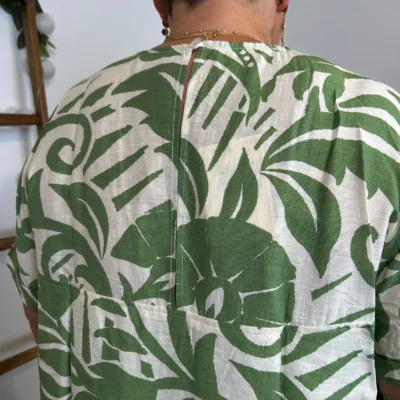 K135 - Robe-Short (T40-T48) - vert-clair - 48