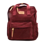 Sac à dos velours côtelé - Flora & Co - bordeaux - sans-taille